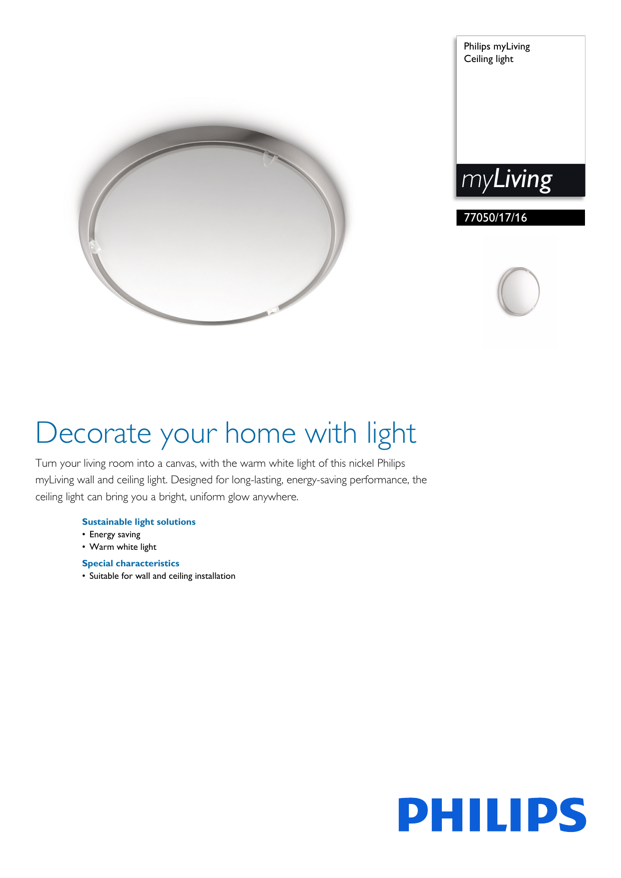 770501716 Philips Ceiling Light Manualzz Com