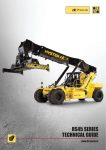 Hyster RS45 Series Container Handlers Technical Guide