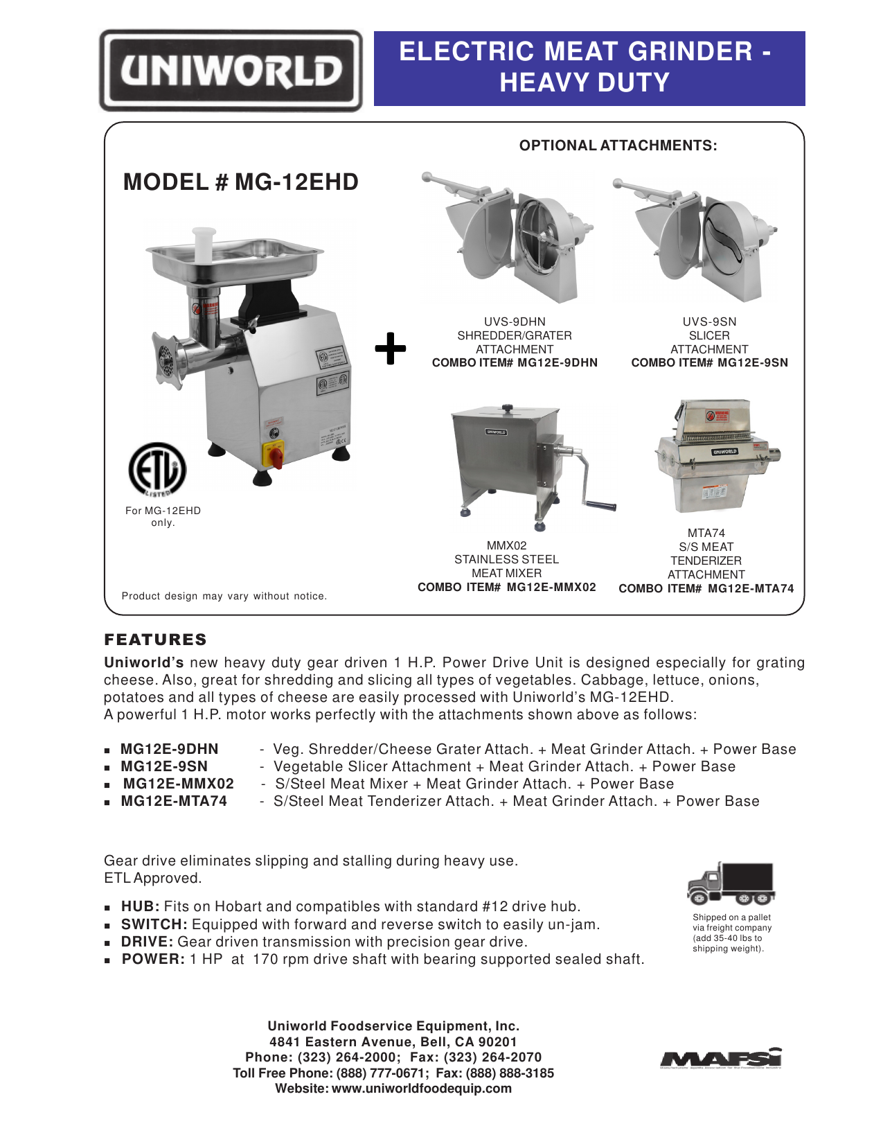 meat grinder tenderizer combo