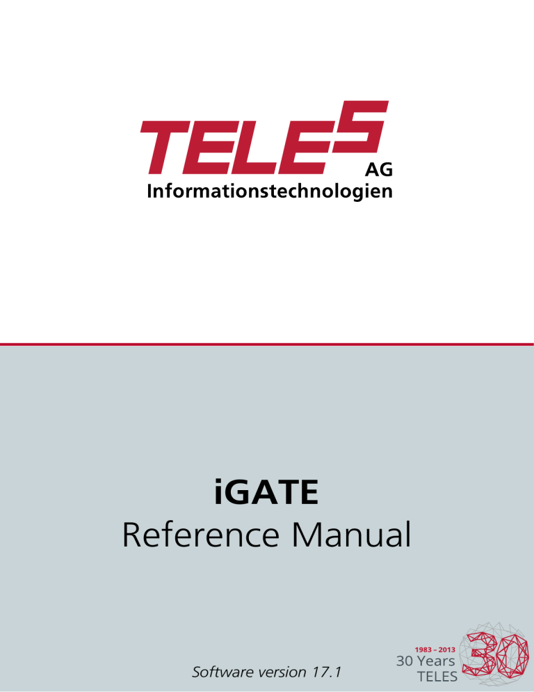 Igate Reference Manual Manualzz