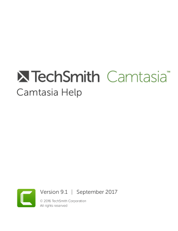 scrolling text on camtasia for mac
