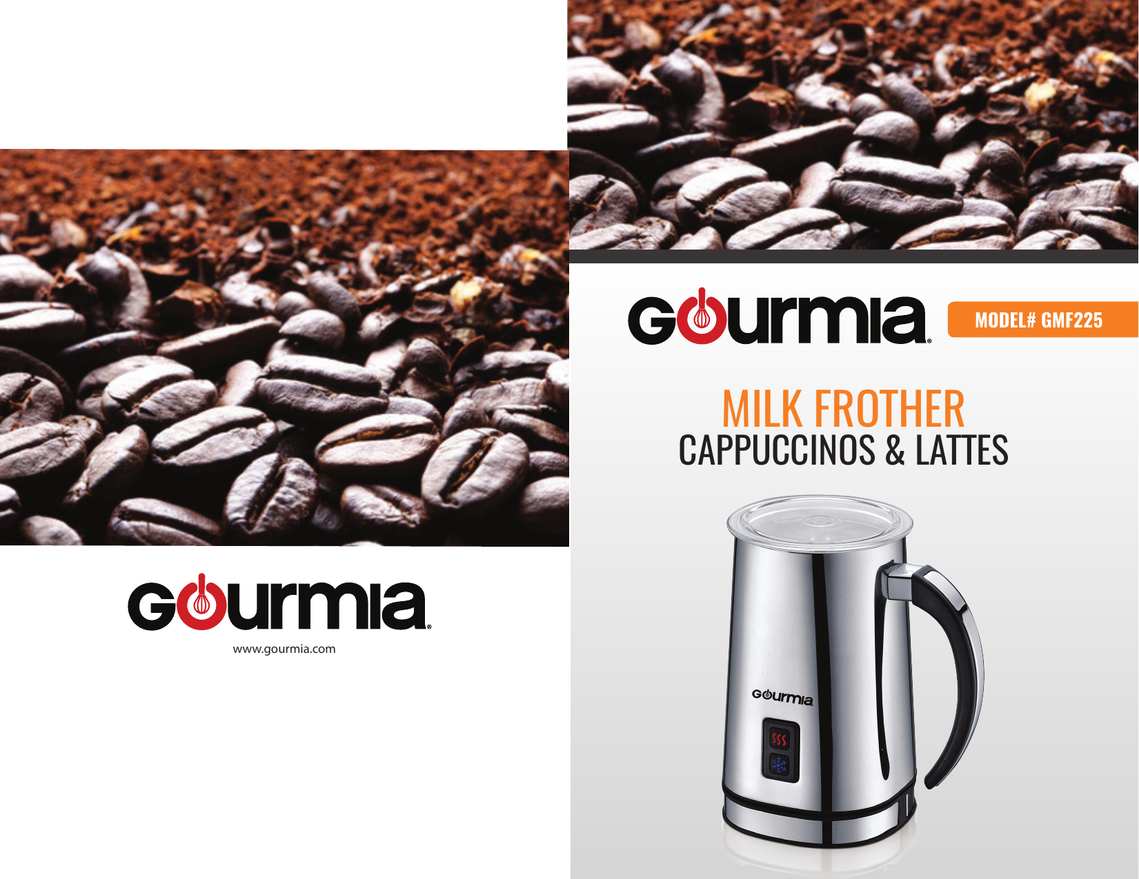 Milk Frothers, Gourmia GMF225 Cordless Electric Milk Frother