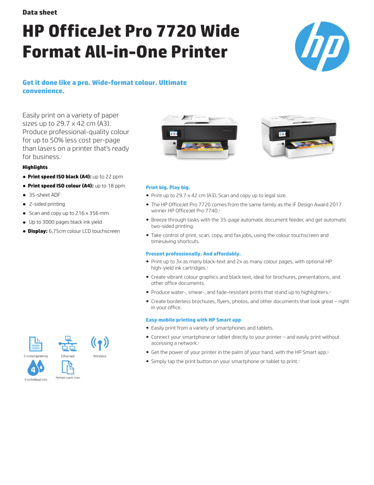 hp officejet pro 7720 cartridge price