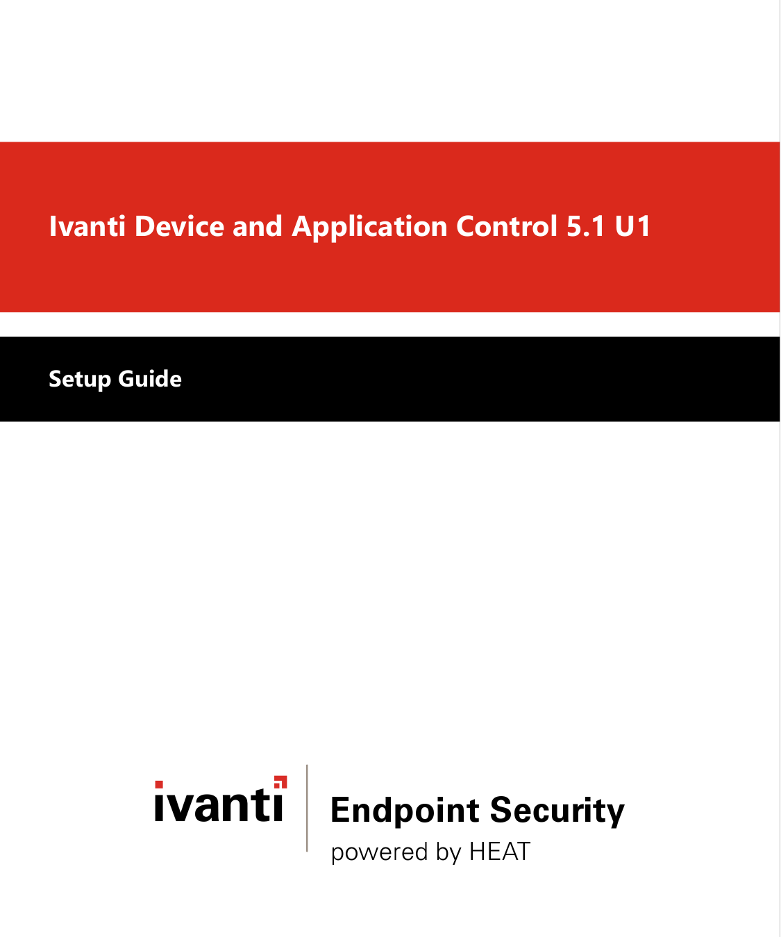 Ivanti Device and Application Control 5.1 Update 1 Setup Guide Manualzz