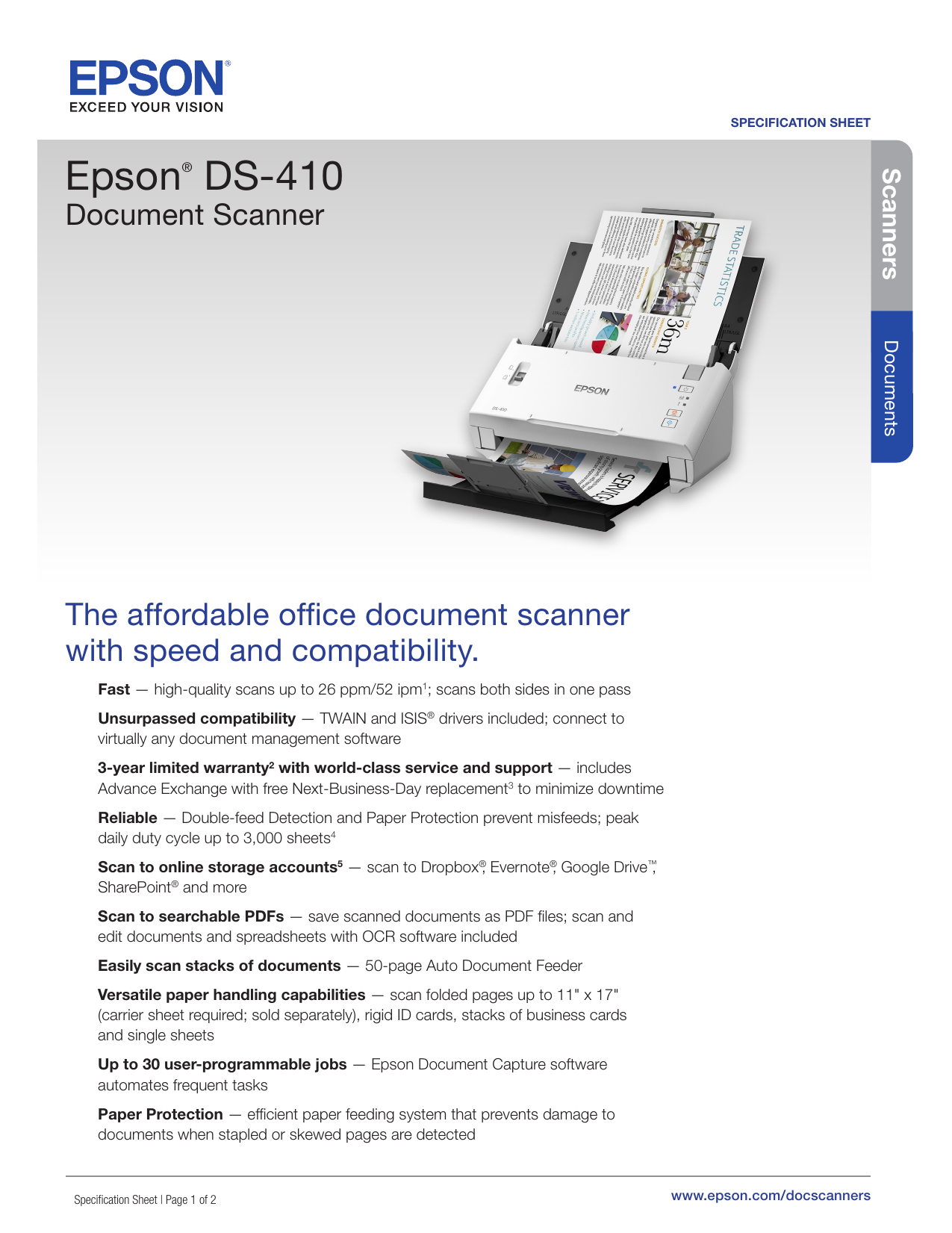 ds 410 epson