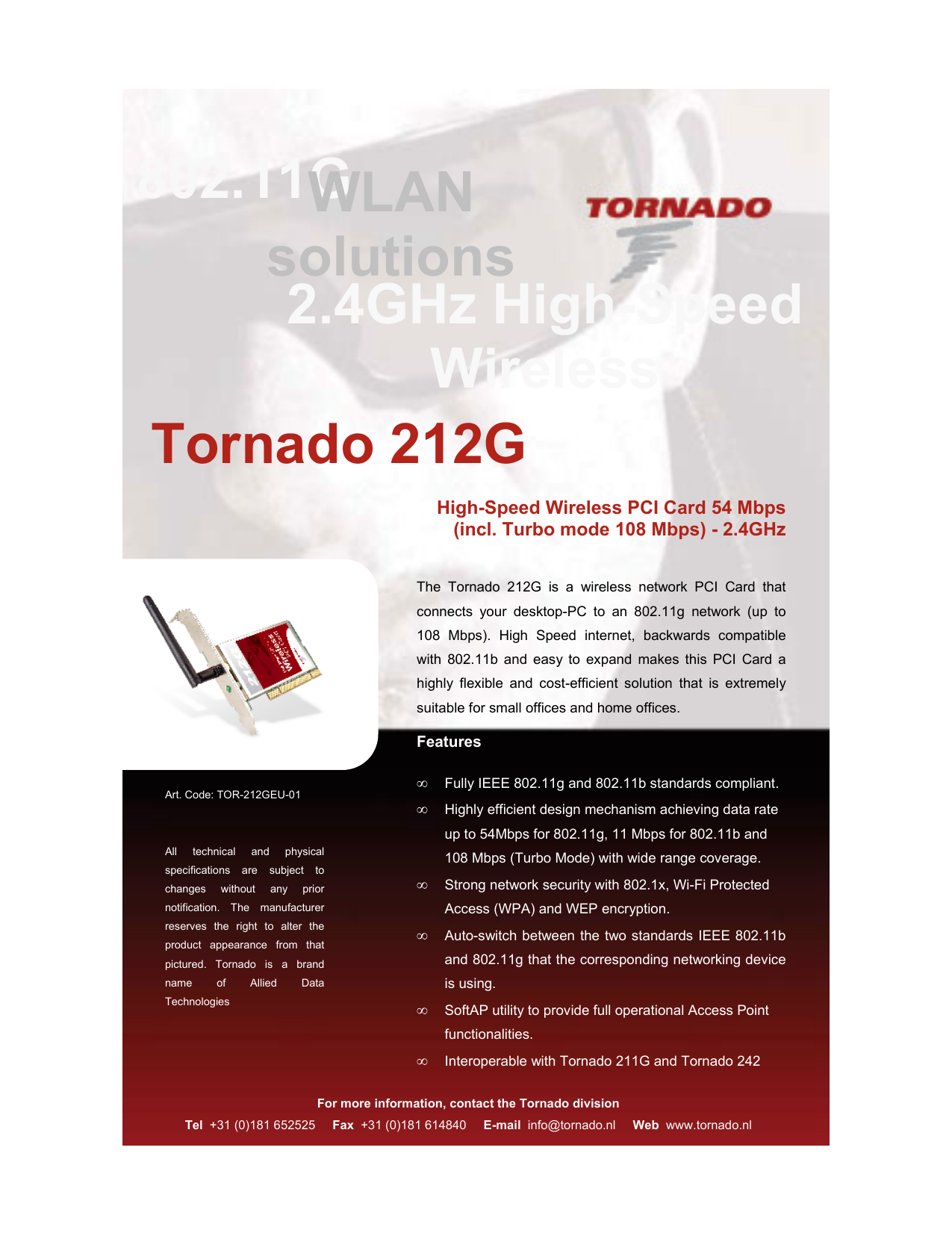 NEW DRIVER: ALLIED DATA TORNADO 211G ALLIED DATA TORNADO 211G DRIVERS FOR MAC DOWNLOAD