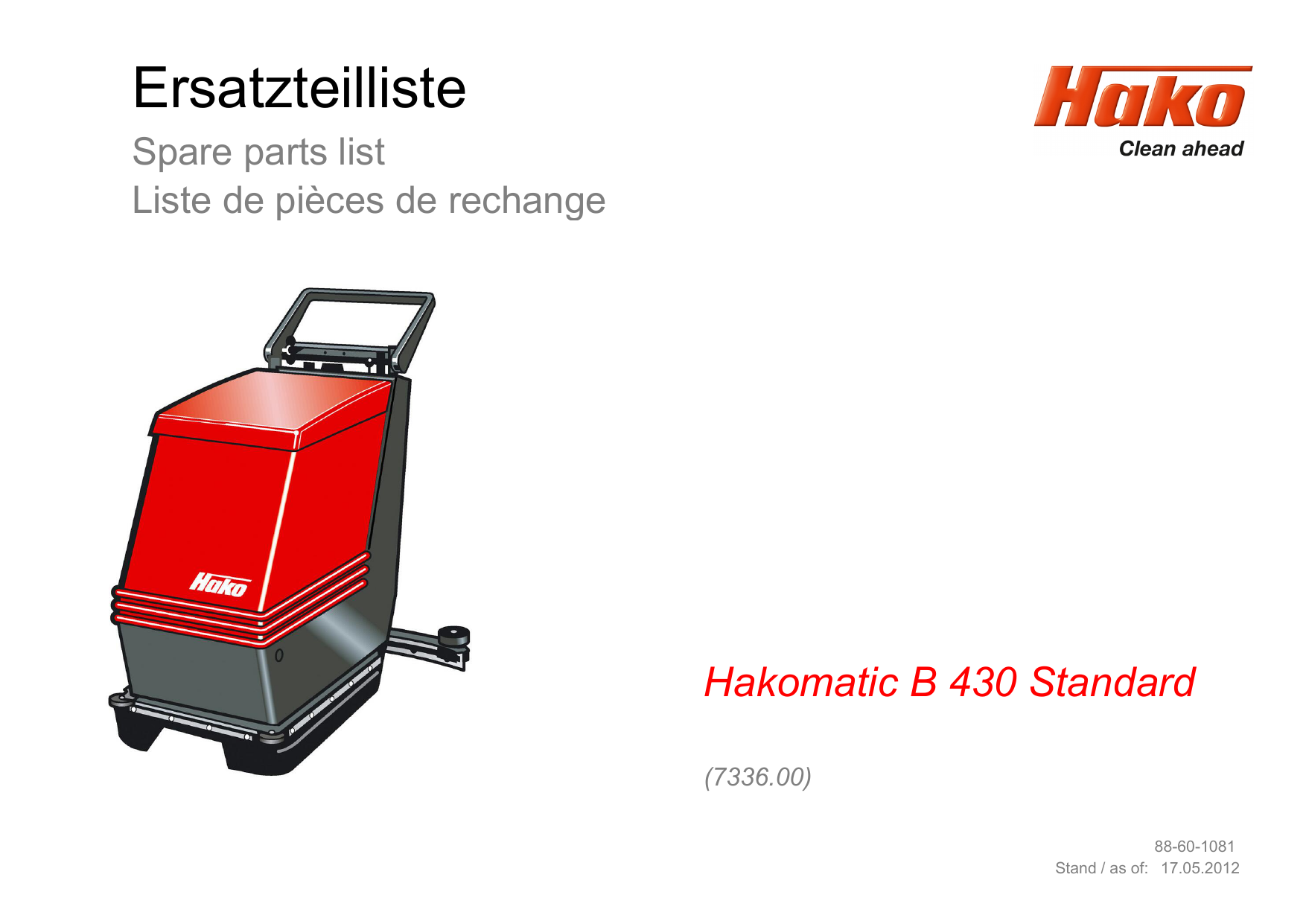 Ablassschlauch für Hako Hakomatic B 45-430 Ablaufschlauch Entleerungsschlauch 