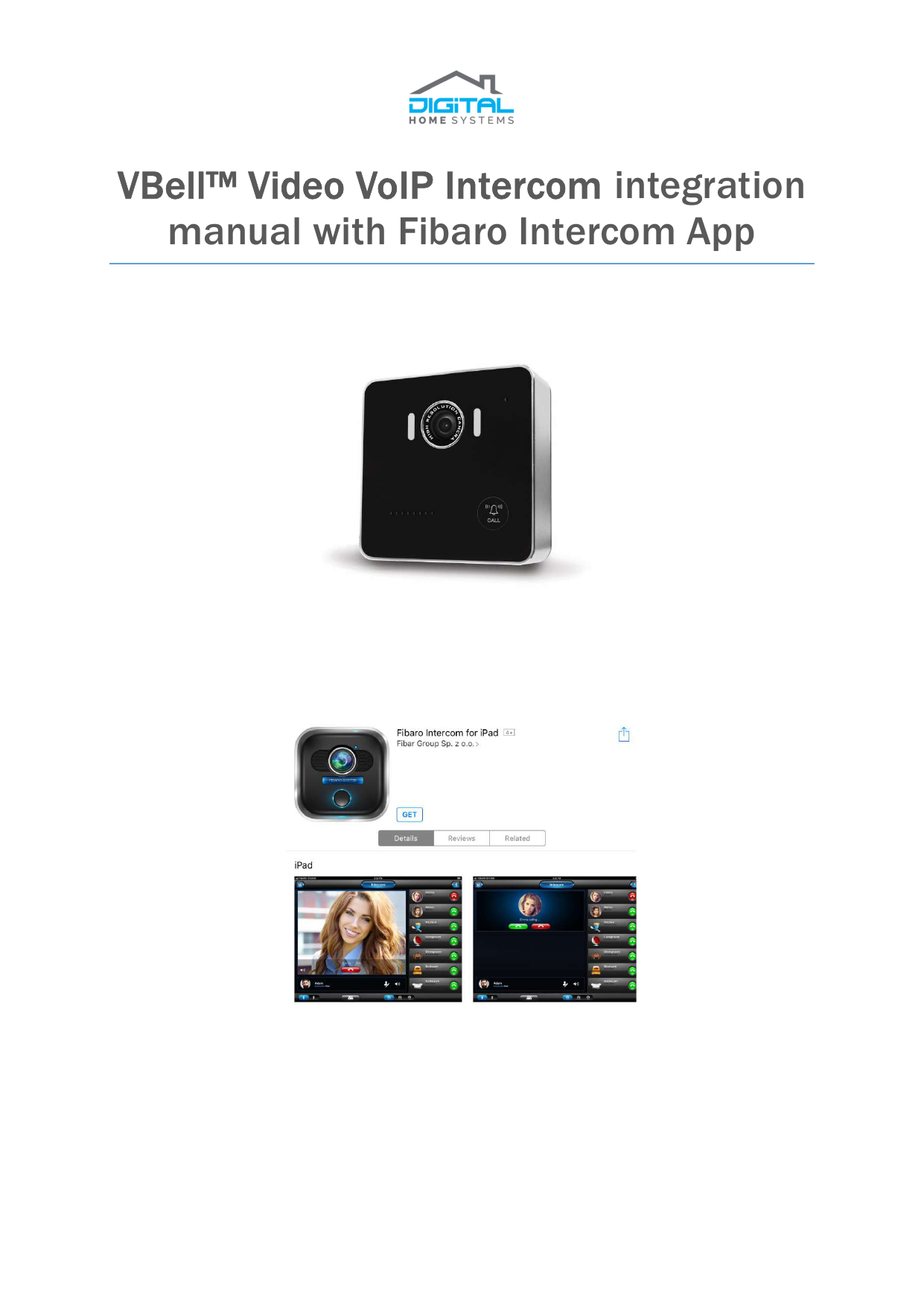 fibaro intercom installation