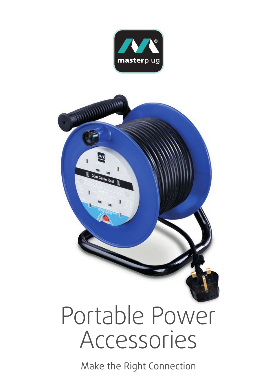 Masterplug Indoor Power 6 Gang 13 Amp Prise Avec 3 Mètre Extension Lead BSG3N