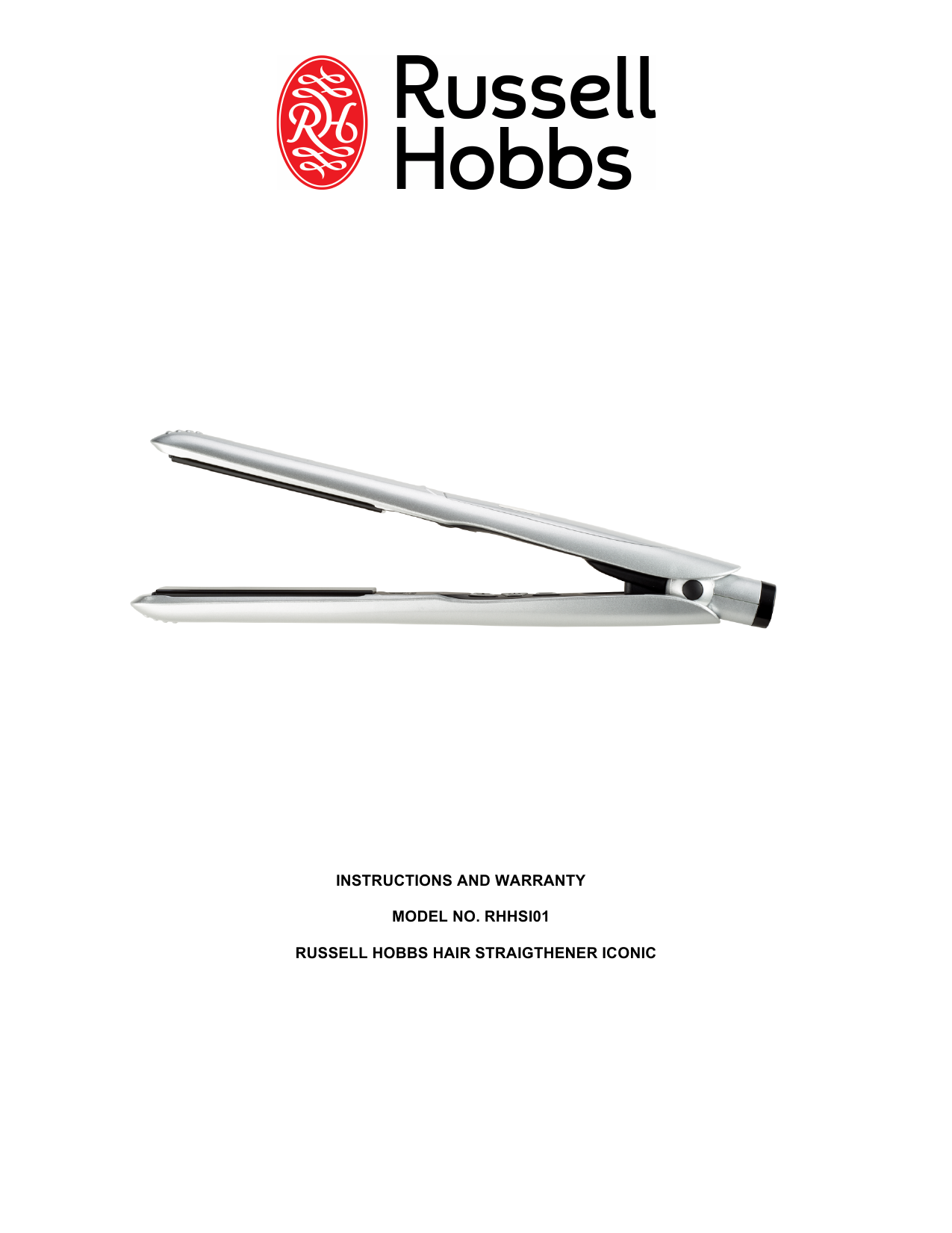 russell hobbs hair iron