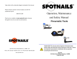 SpotNails PS8016 80 Series Upholstery Corded Stapler Safety Manual