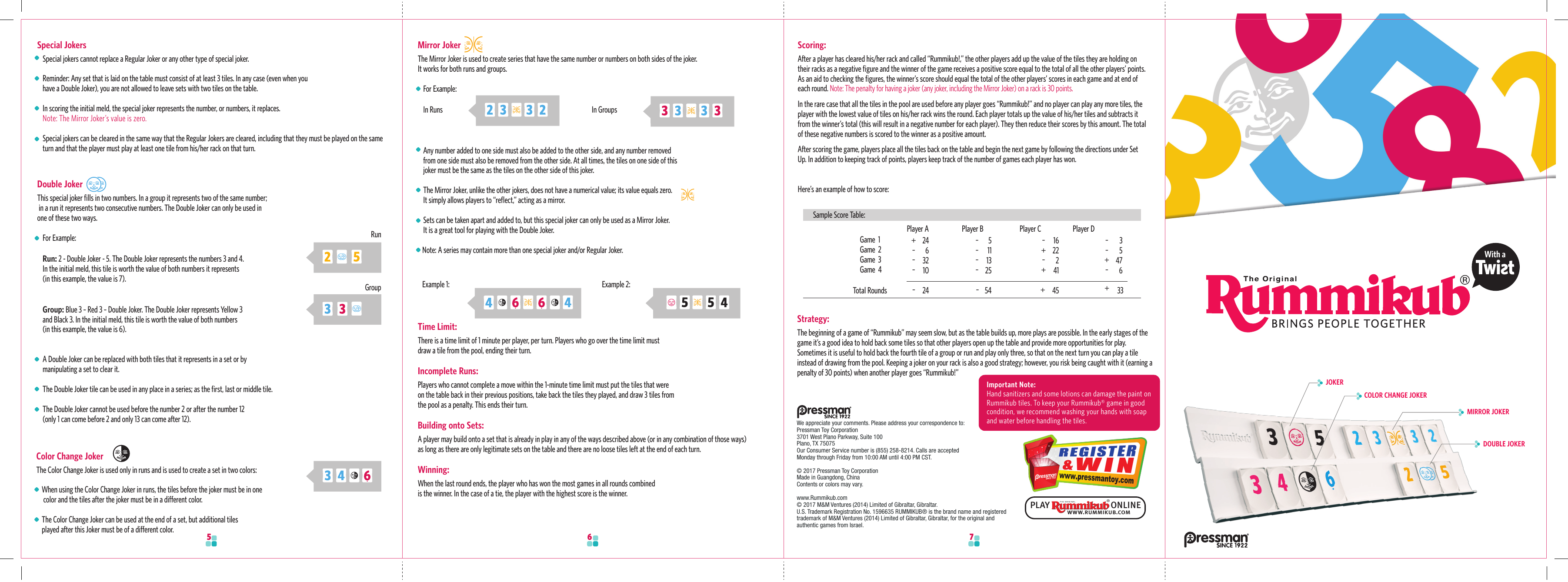 Special Jokers Double Joker Mirror Joker Time Limit Manualzz