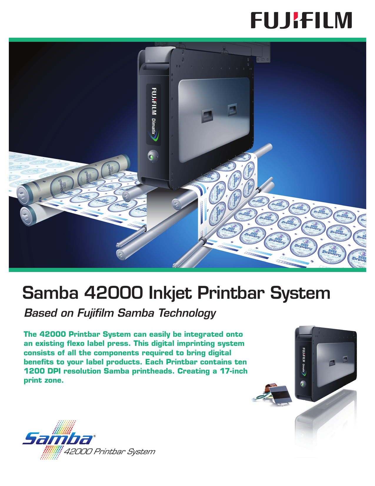 Samba 42000 Inkjet Printbar System Manualzz