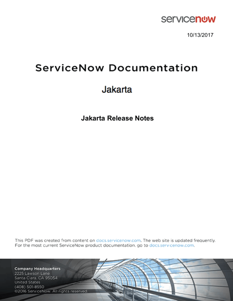 Jakarta Release Notes Manualzz