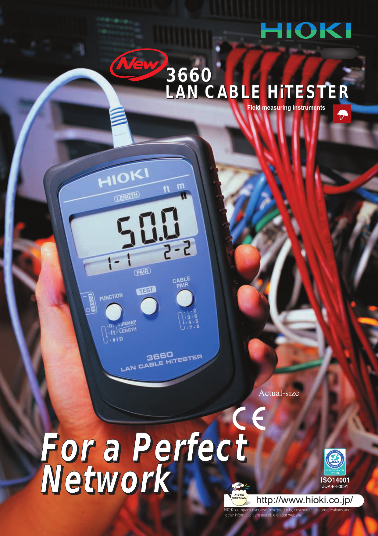 3660 LAN CABLE HiTESTER | Manualzz