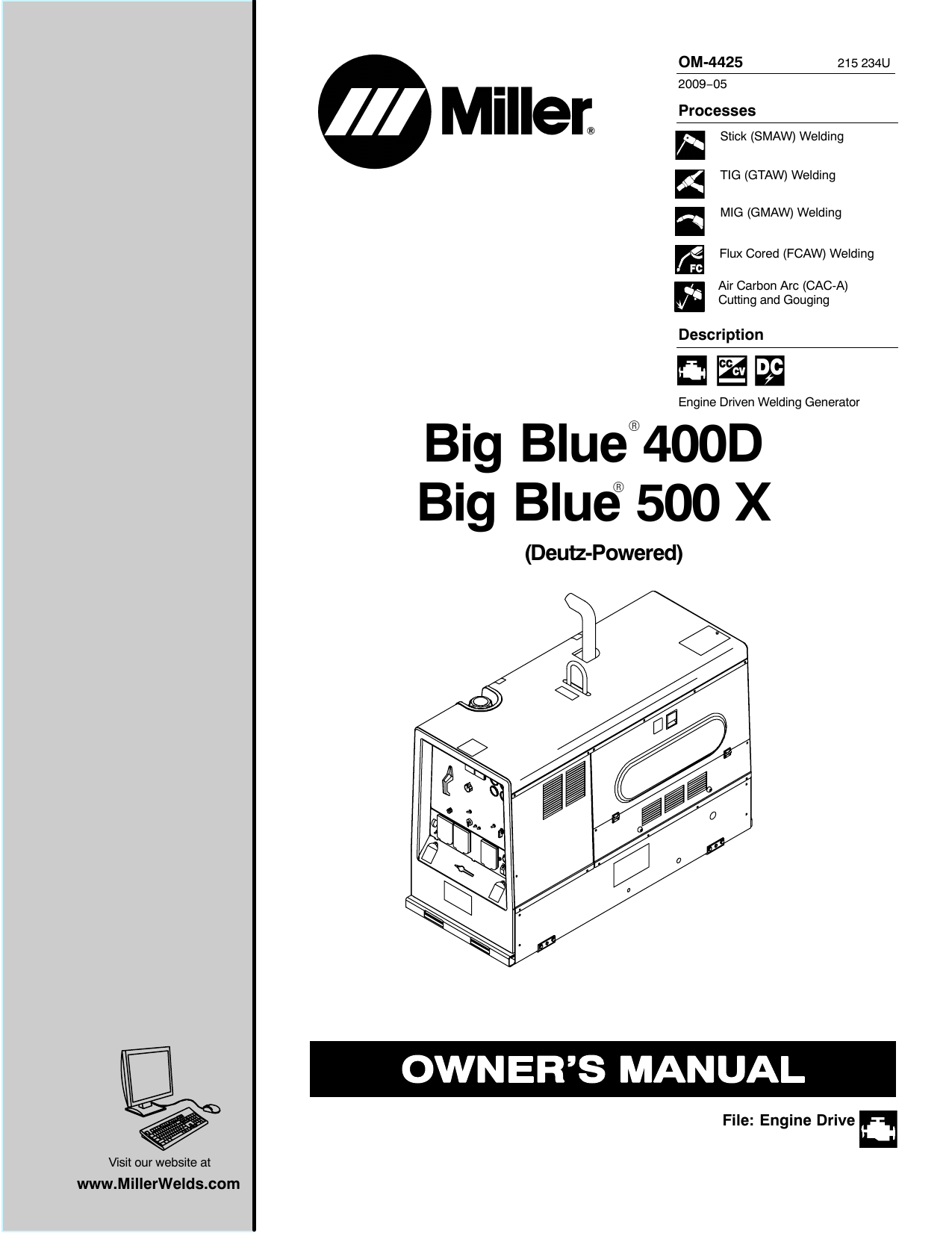 Big Blue 400d Big Blue 500 X Manualzzcom