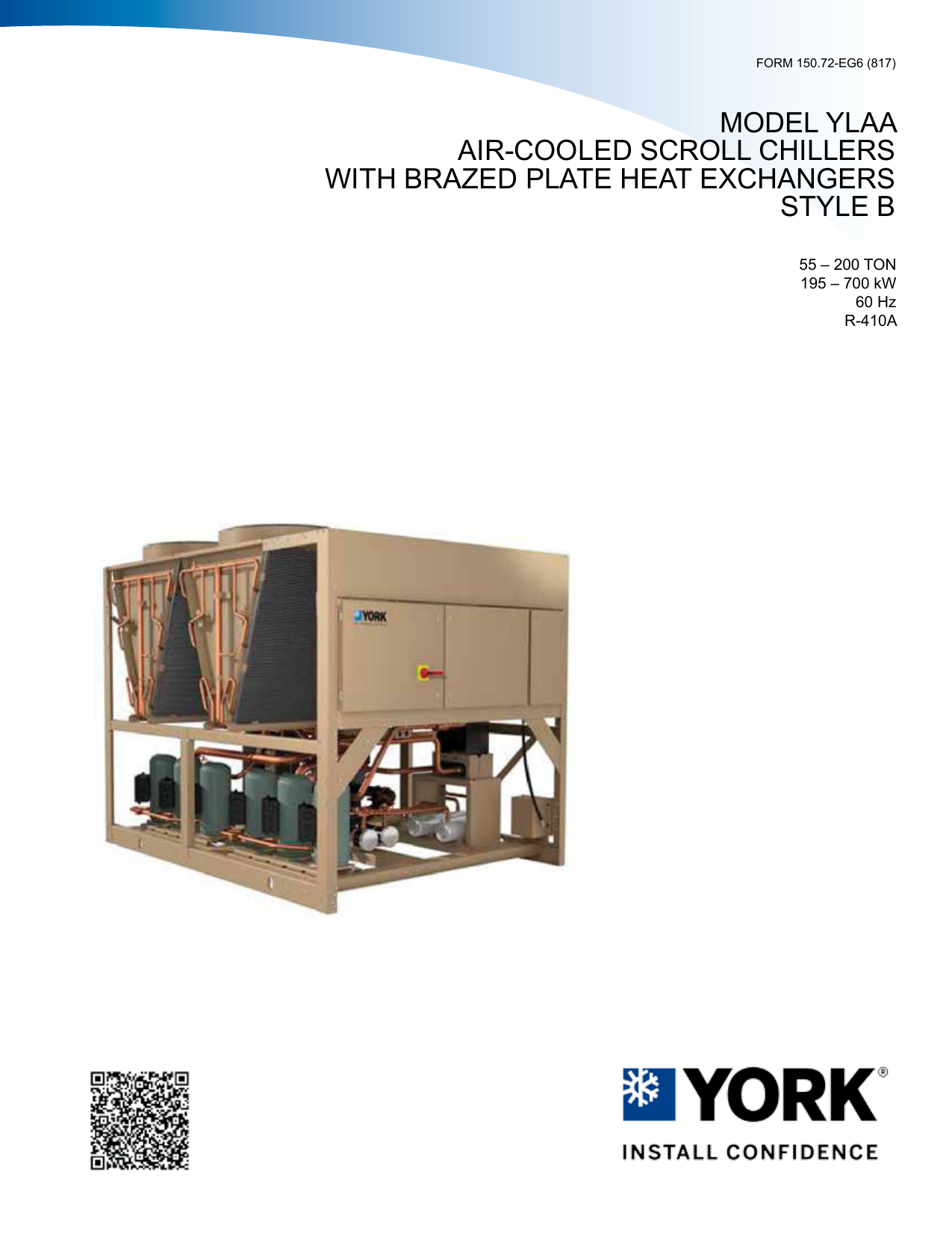 York Ycal Scroll Chiller Guide / York Chiller Manuals Chiller Manuals ...