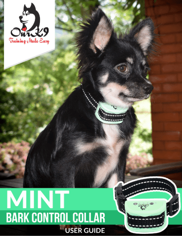 k9 mint bark collar