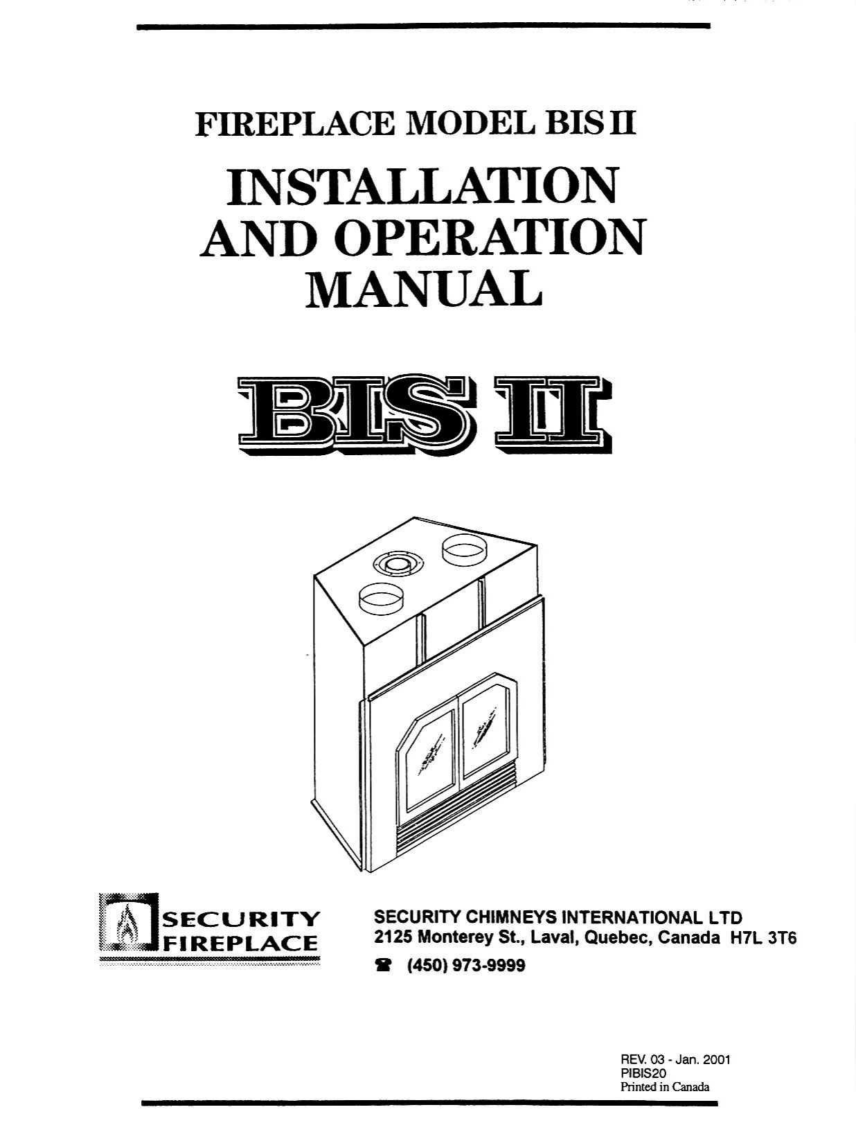 BIS2 Install Manual Wood Burning Systems Document Library Manualzz