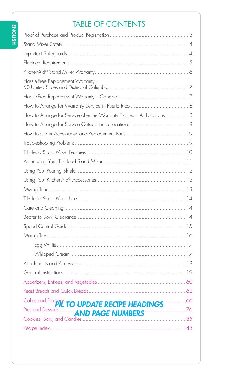KitchenAid KSM150PSER Mixer Owner's Manual Manualzz
