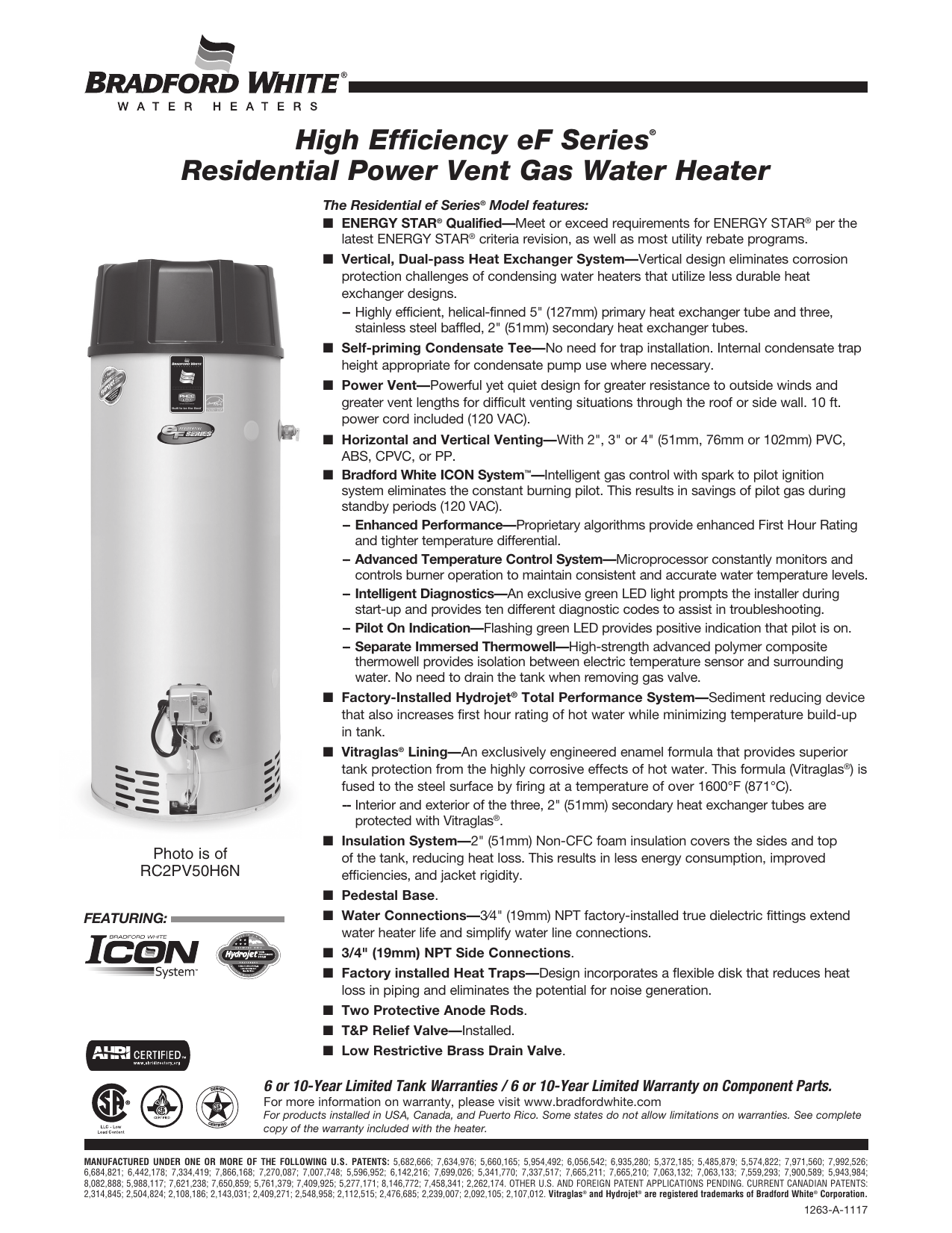 Water Heater Age Chart