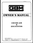 Georgie Boy Cruise Air &amp; Encounter Owner's Manual