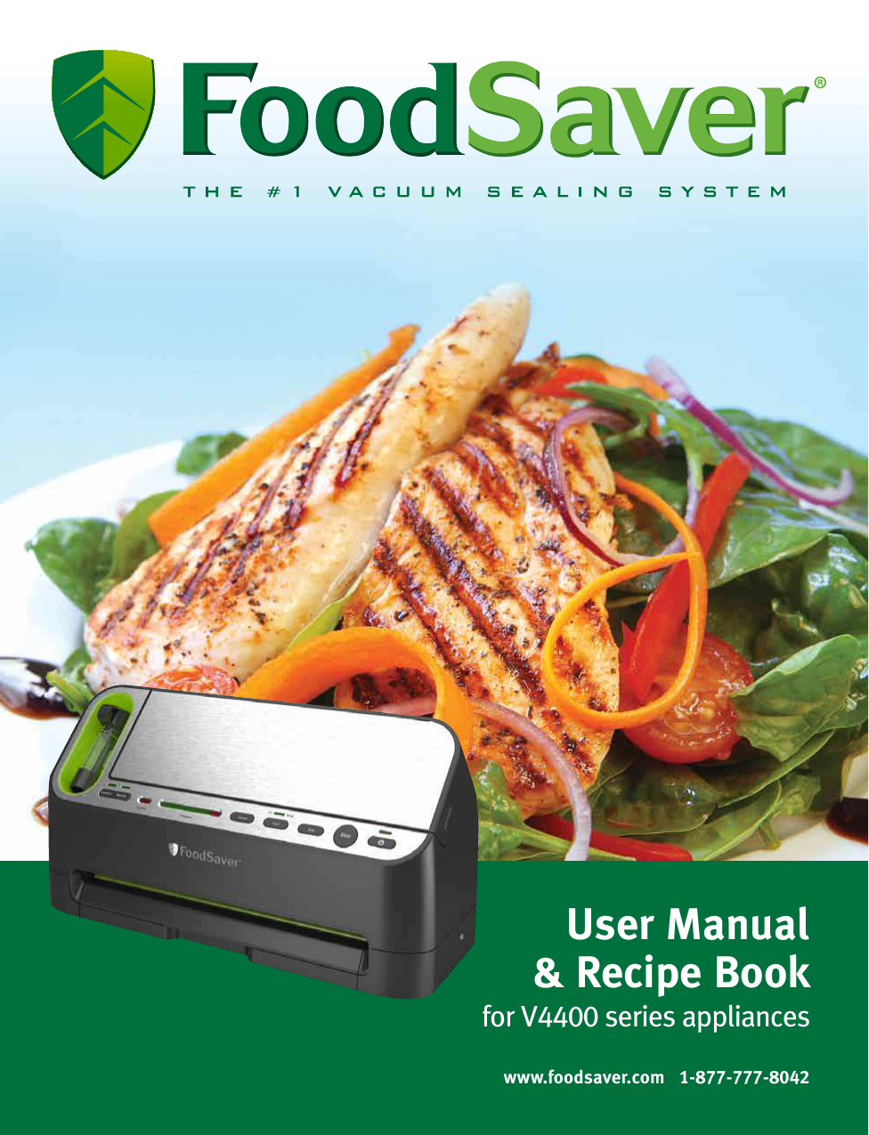 FoodSaver V4400 series User manual Manualzz