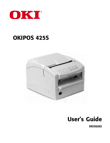 Oki POS Printer User Manual Manualzz