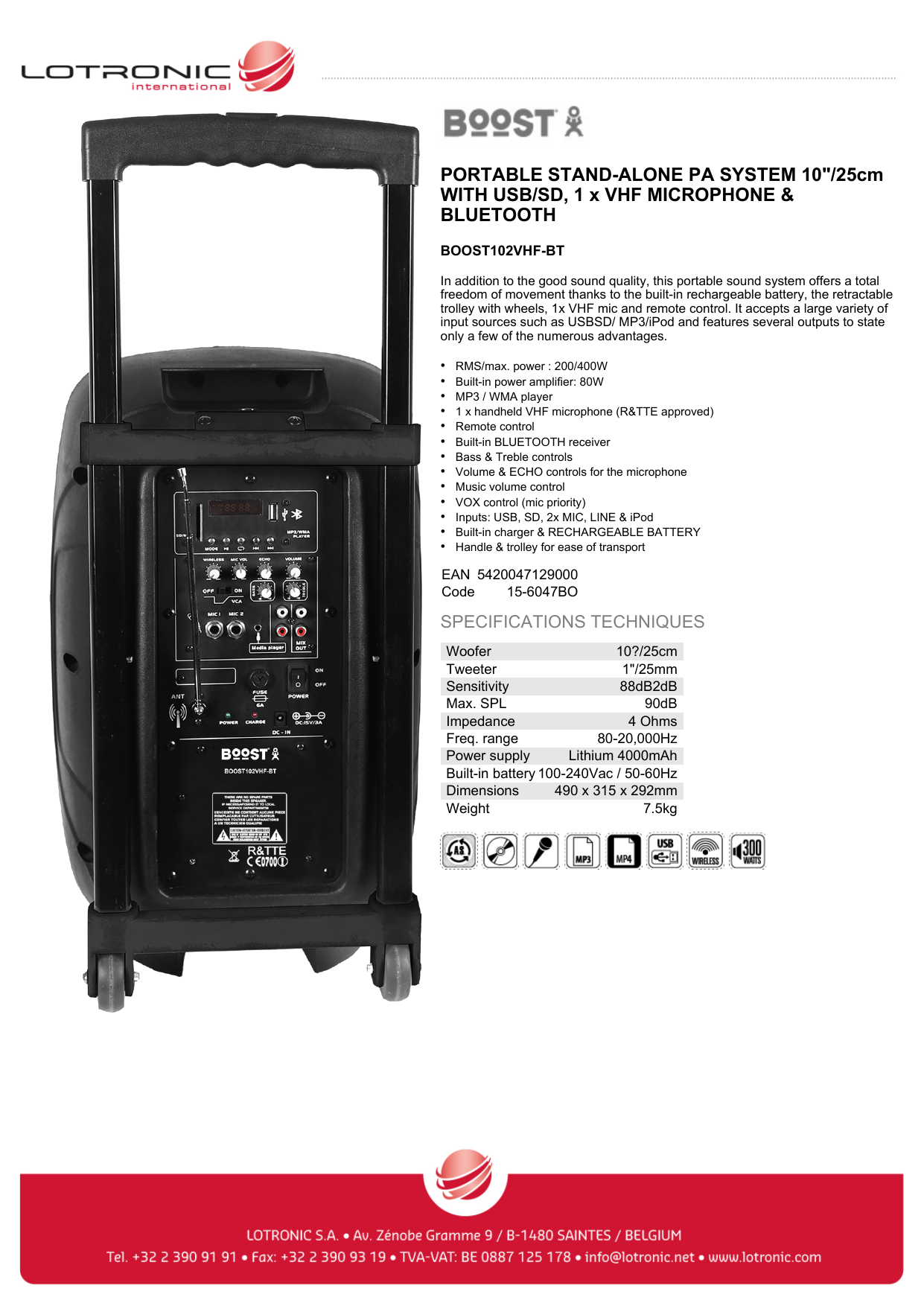 stand alone pa system