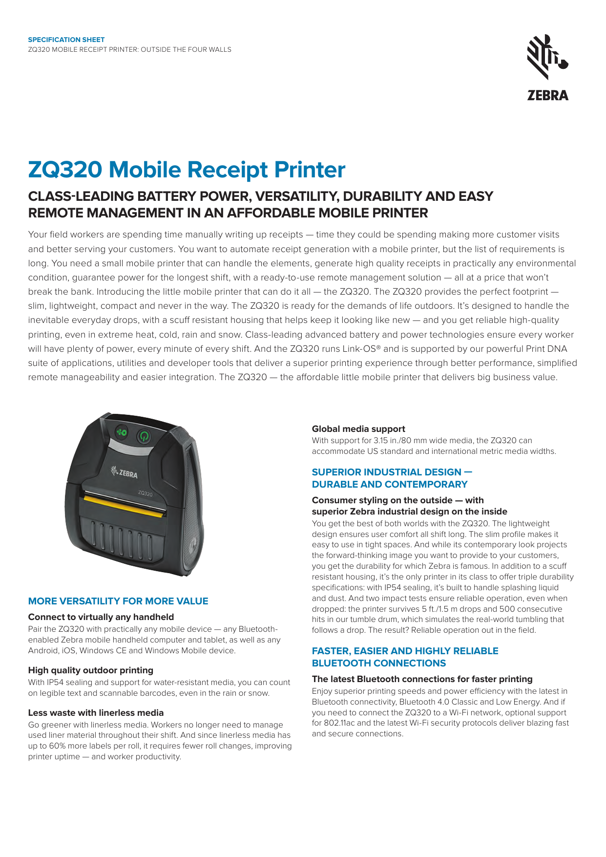 zq320 printer