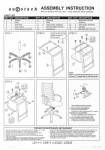 Eurotech Seating LE811-BLK Home Office Desk Chair Installation Manual
