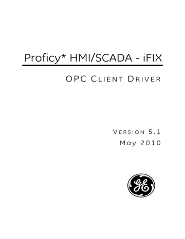Proficy* HMI/SCADA - iFIX | Manualzz