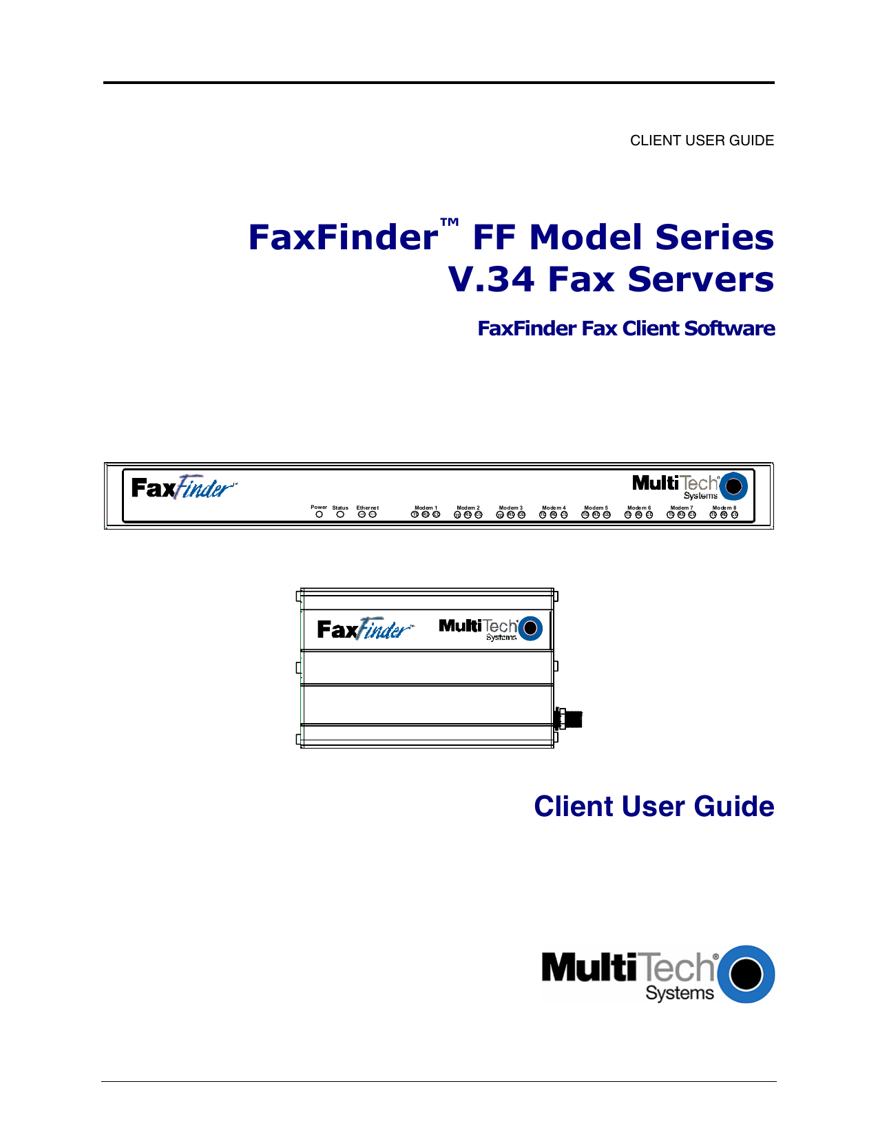 FaxFinder™ FF Model Series V.34 Fax Servers Manualzz