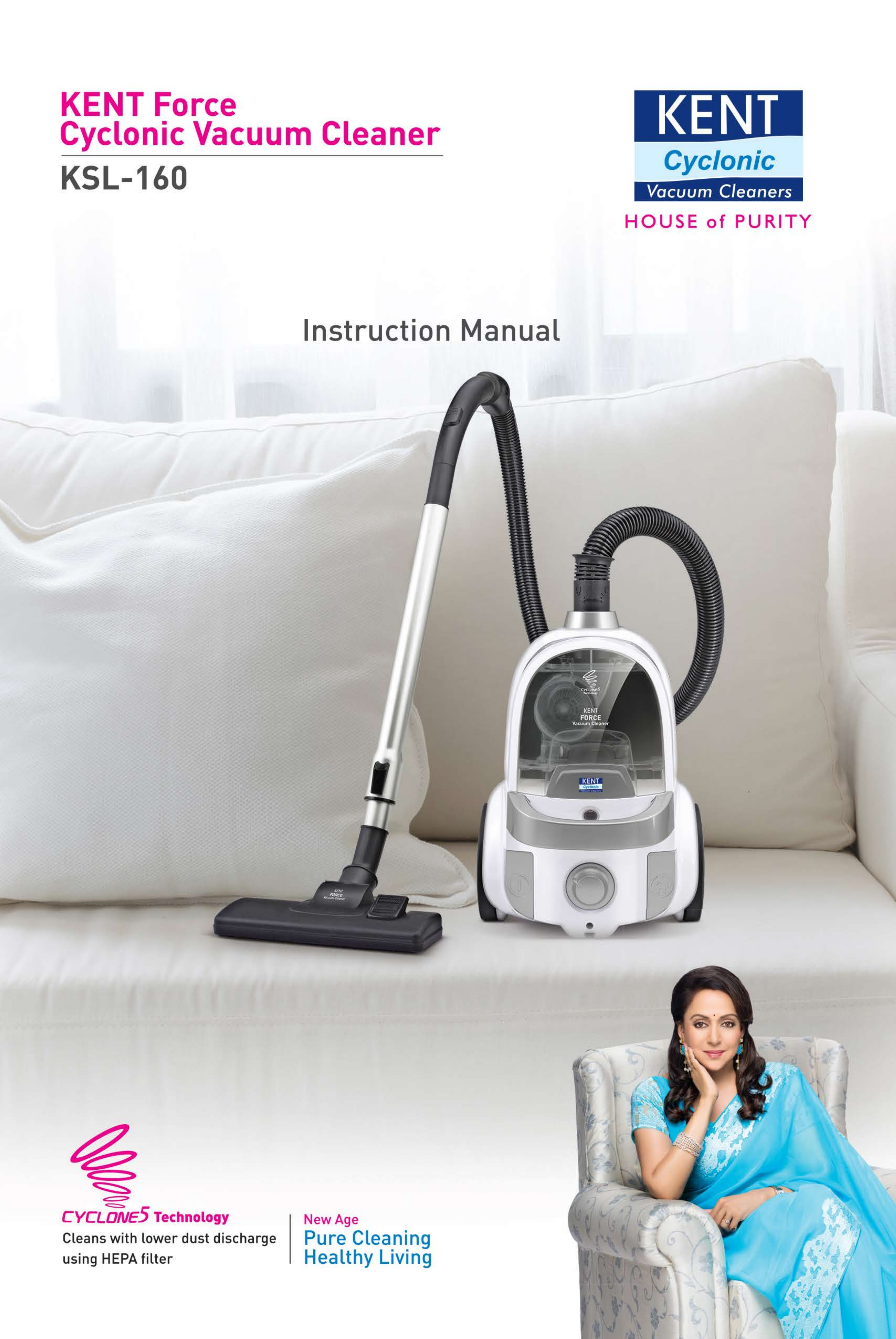 Kent Force Cyclonic Vacuum Cleaner 