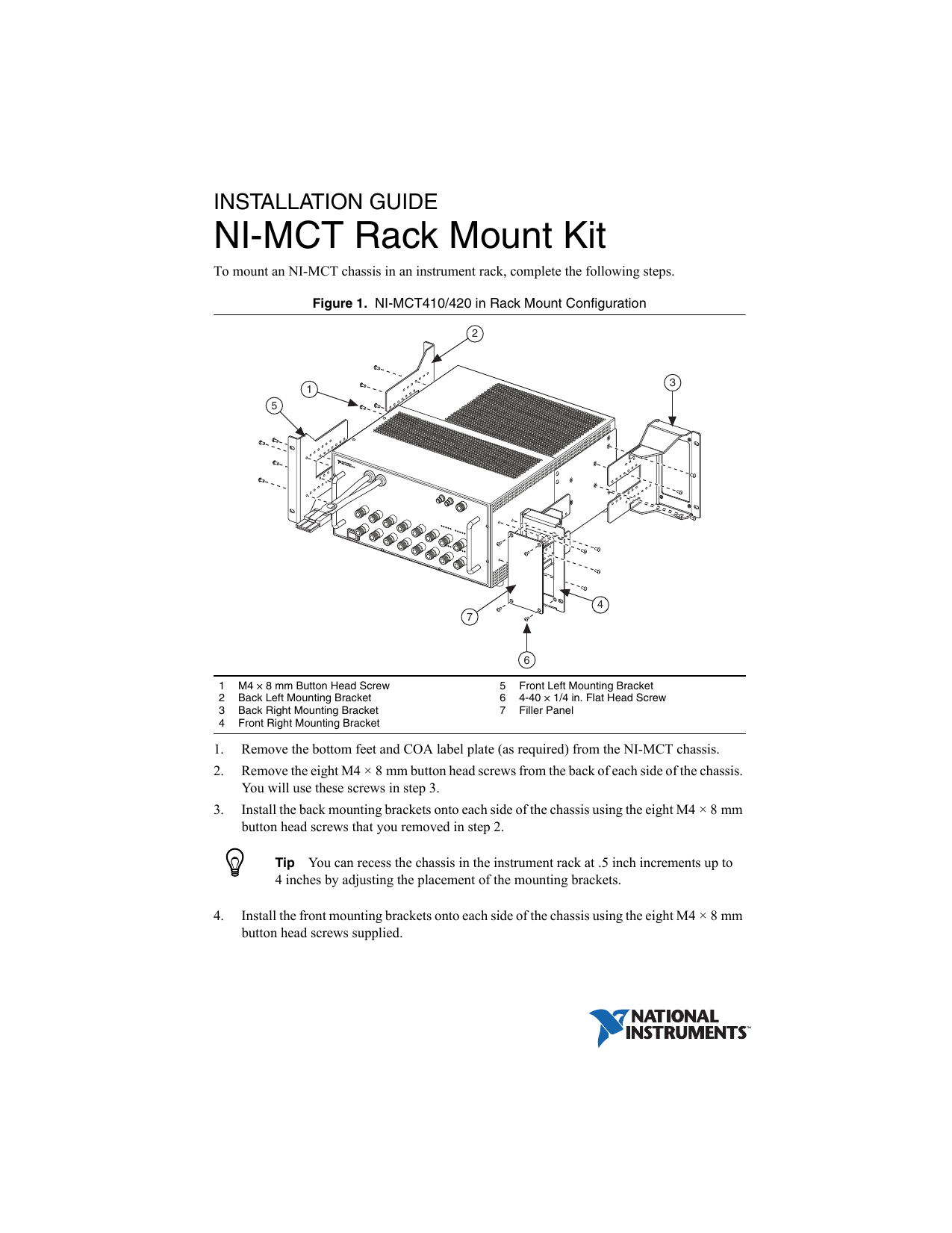 Ni Mct Rack Mount Kit Installation Guide Manualzz