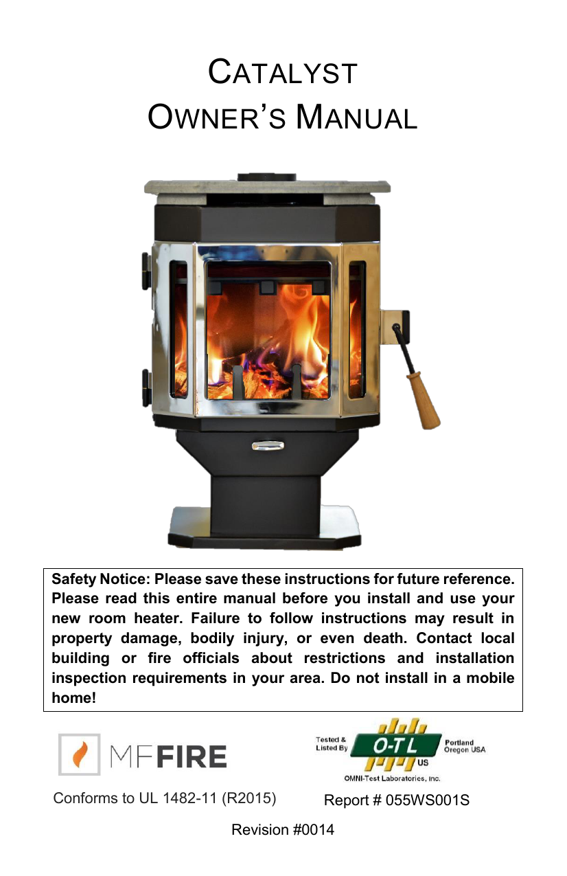 Catalyst Owner`s Manual Manualzz