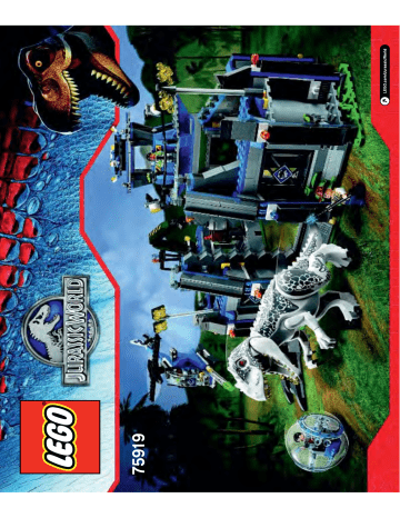 LEGO Jurassic World Indominus Rex Breakout Instructions | Manualzz