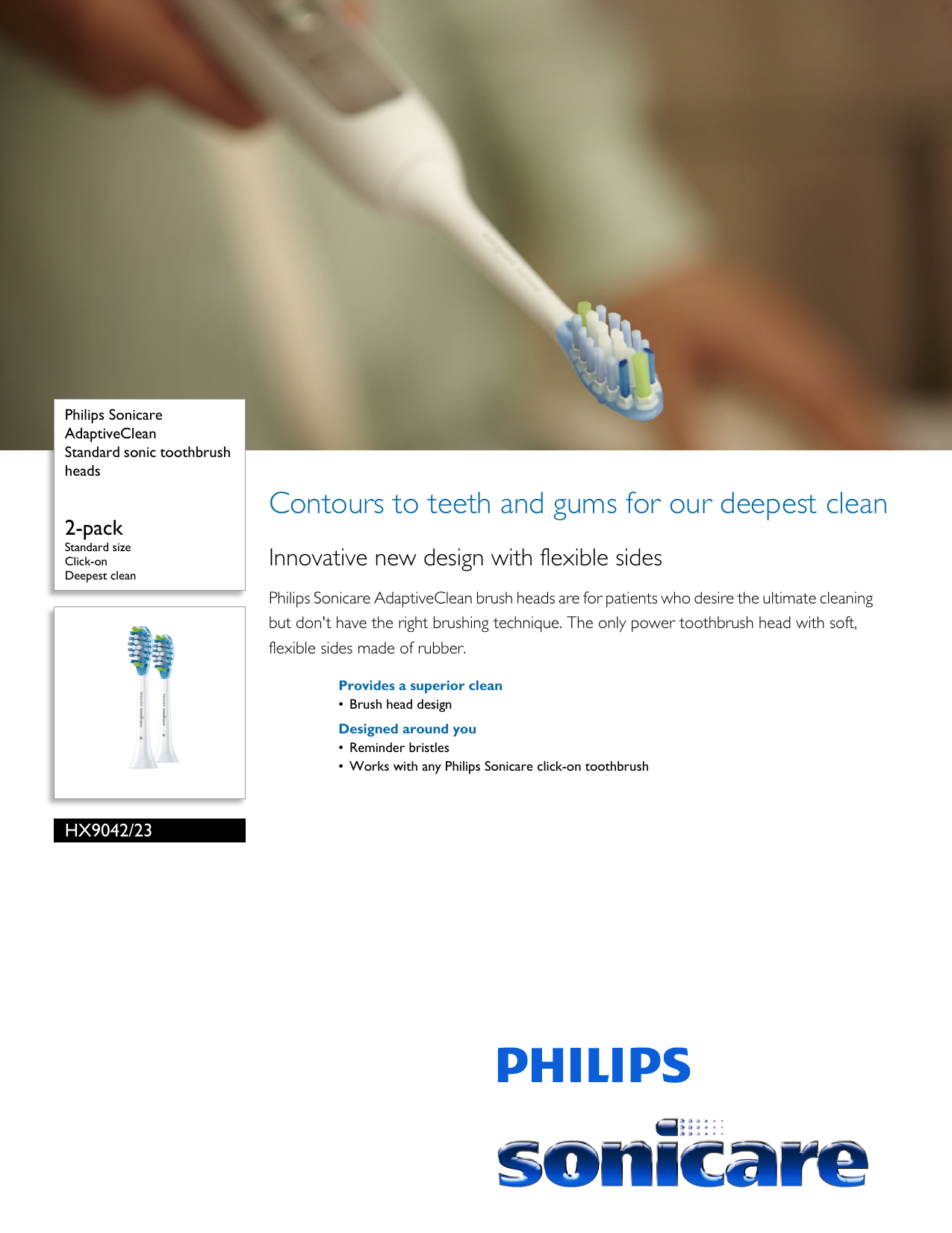 adaptiveclean brush head