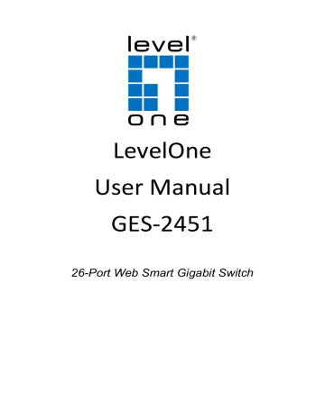 LevelOne GES-2451 User manual | Manualzz