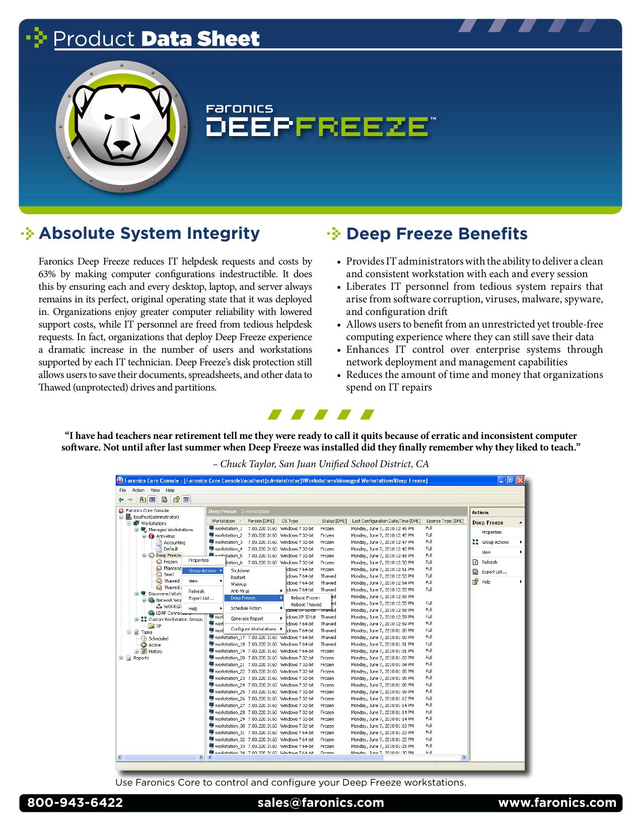 deep freeze software or similiar