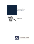 Forensic Toolkit User Guide