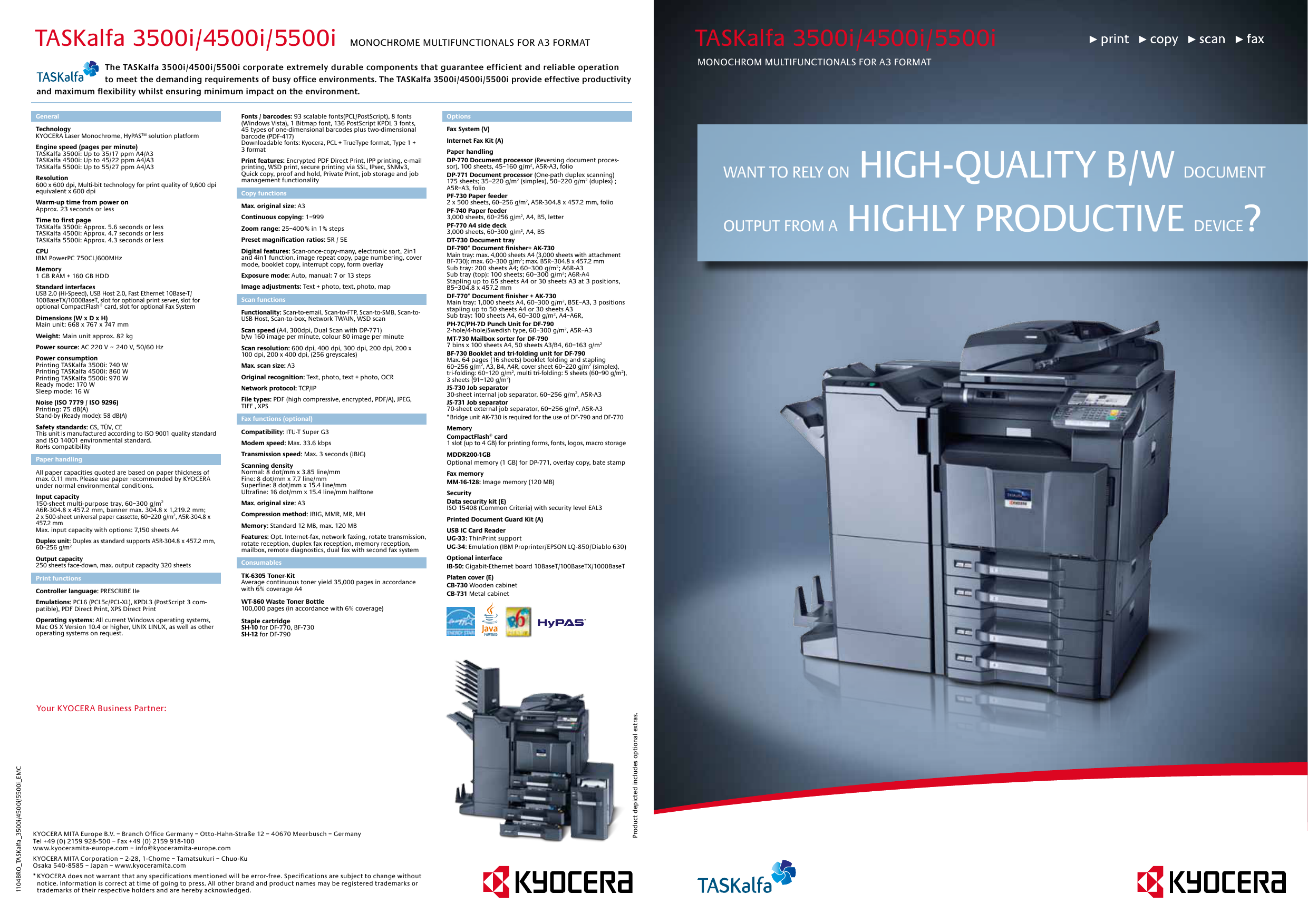 want to rely on high-quality b/w document output from a highly |  manualzz.com