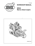 Marine diesel engine MD 5A Workshop Manual