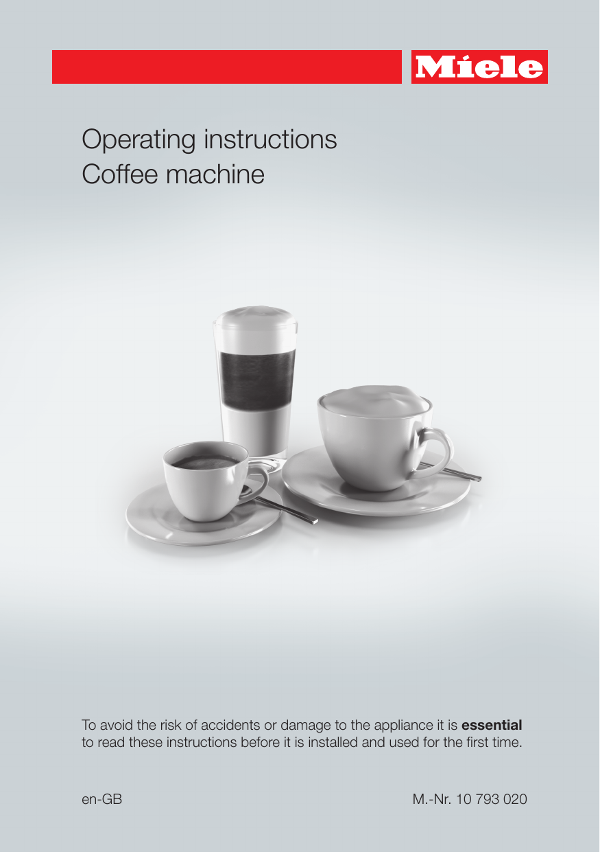 Operating instructions Coffee machine Manualzz