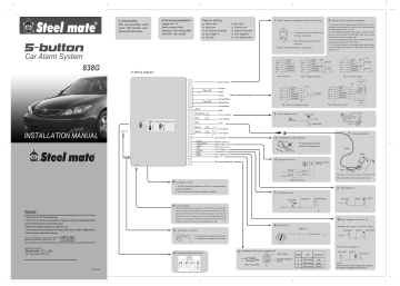 car alarm system manual español