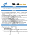 Squash Game Rules Cheat Sheet | AI Chat &amp; PDF Download