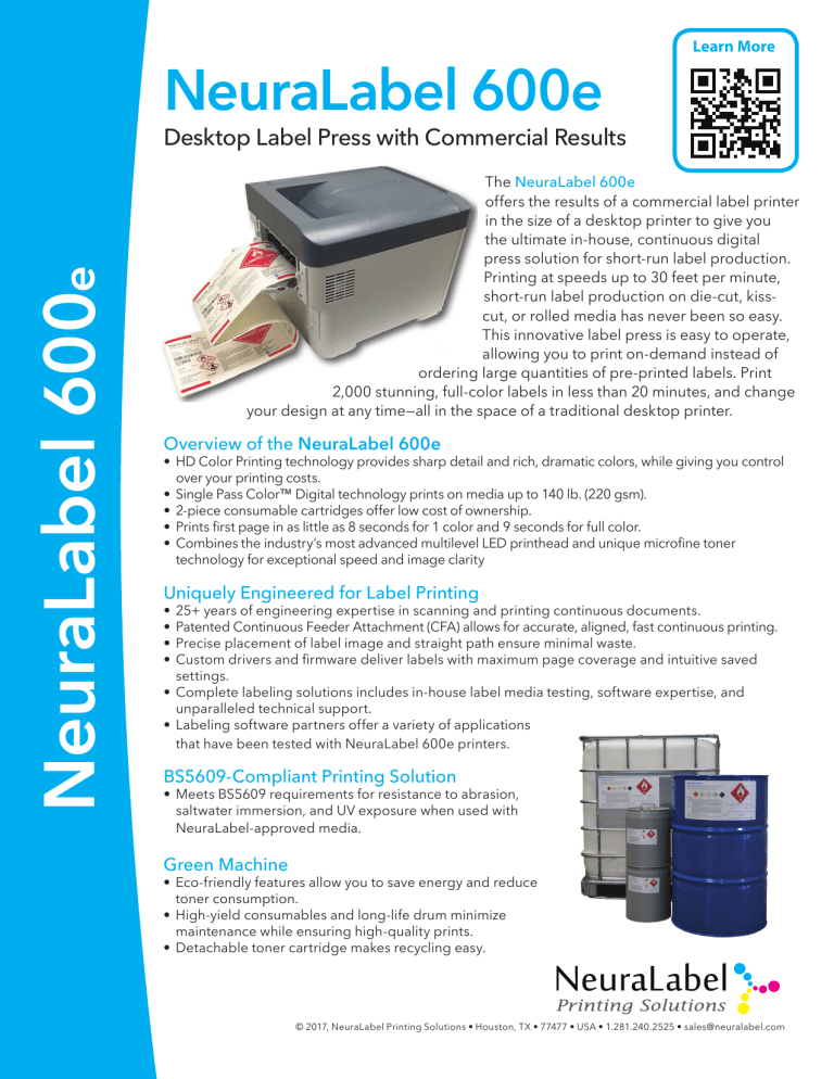 houston label printing