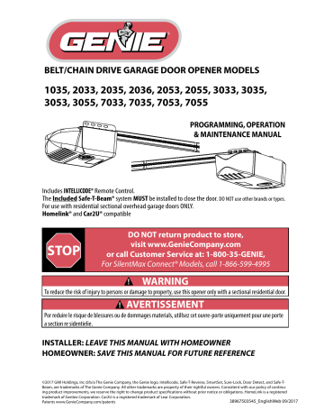 Genie 7055 Tkv 1 25 Hp Backup Battery, How To Disengage Genie Garage Door Opener
