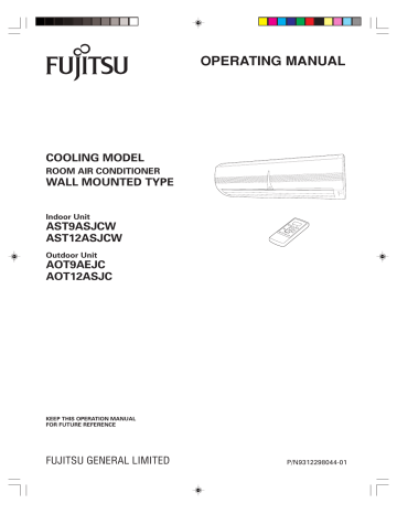 Fujitsu Air Conditioners Manual Pdf