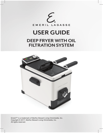 Emeril Lagasse Pressure Air Fryer Plus 6 Quart : User Manual